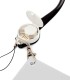 ▷ Cinta porta credencial de Polyester con cable USB