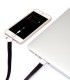 ▷ Cinta porta credencial de Polyester con cable USB