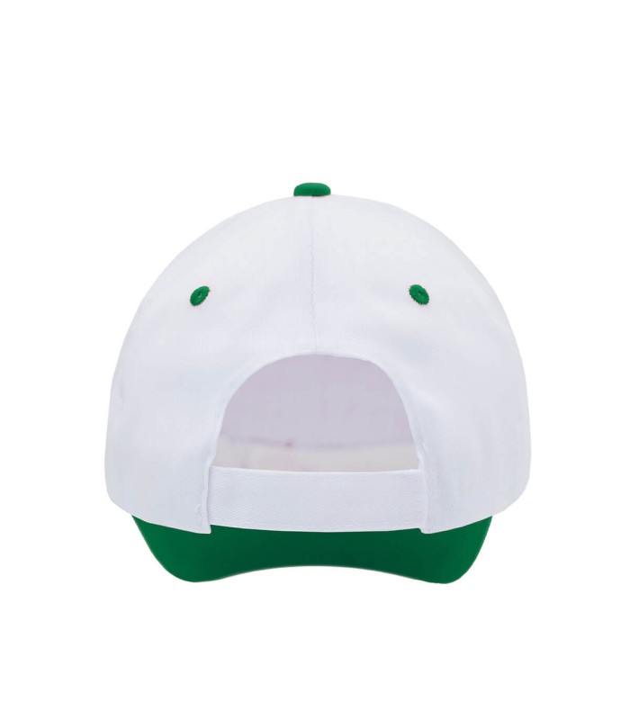 Gorro 5 gajos con velcro K35 - Colores Combinados