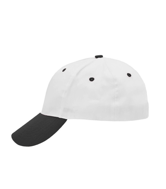 Gorro 5 gajos con velcro K35 - Colores Combinados