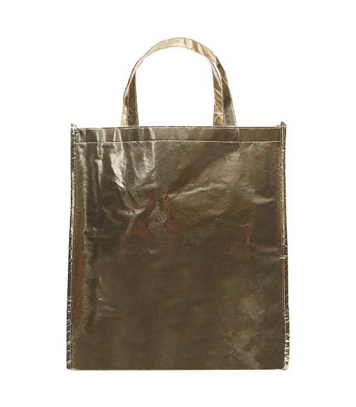 Bolsa Shopping Metálica 36x40x10 cm