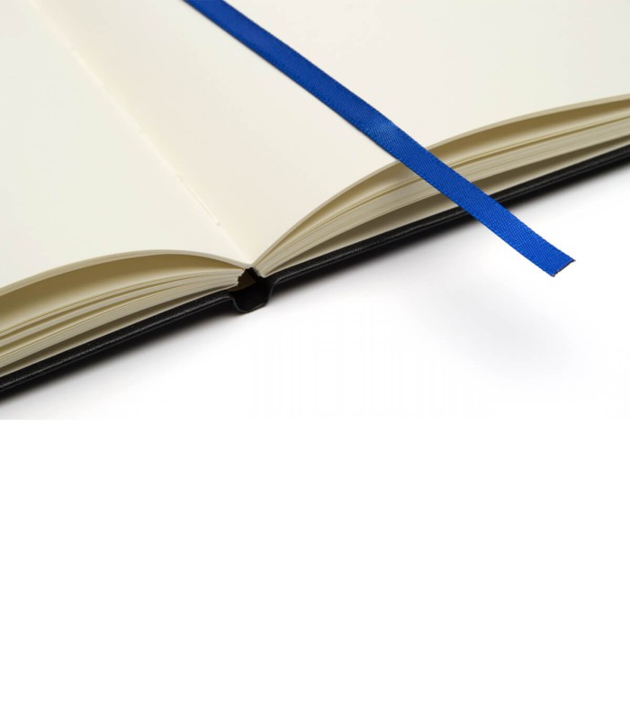 Cuaderno Writer A5 80 hojas Tapa Negra con detalle