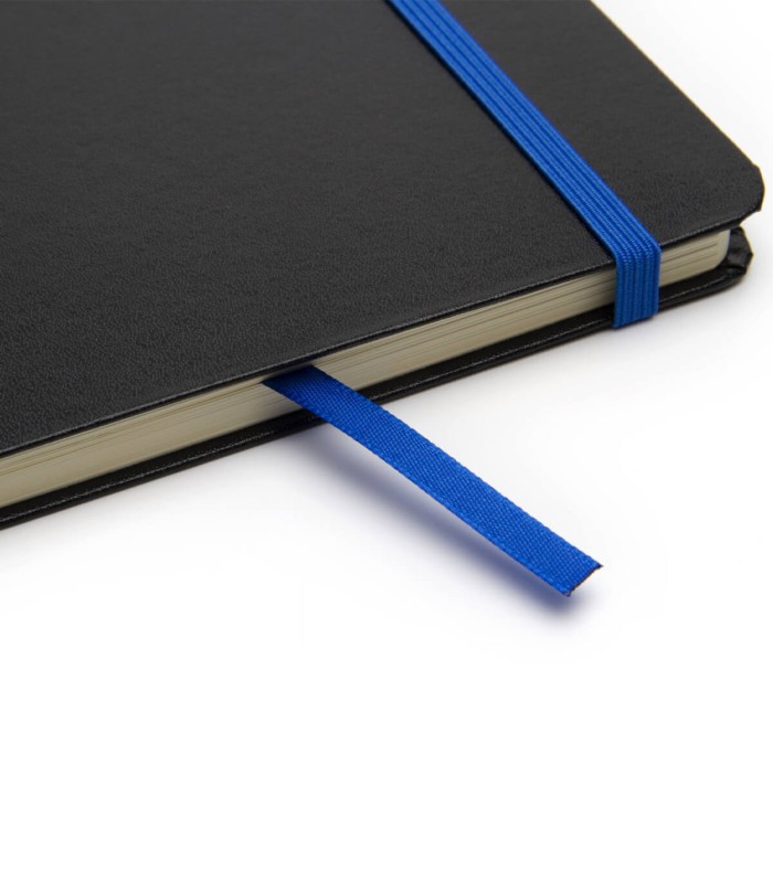 Cuaderno Writer A5 80 hojas Tapa Negra con detalle