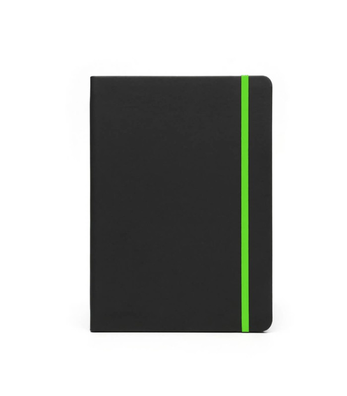 Cuaderno Writer A5 80 hojas Tapa Negra con detalle