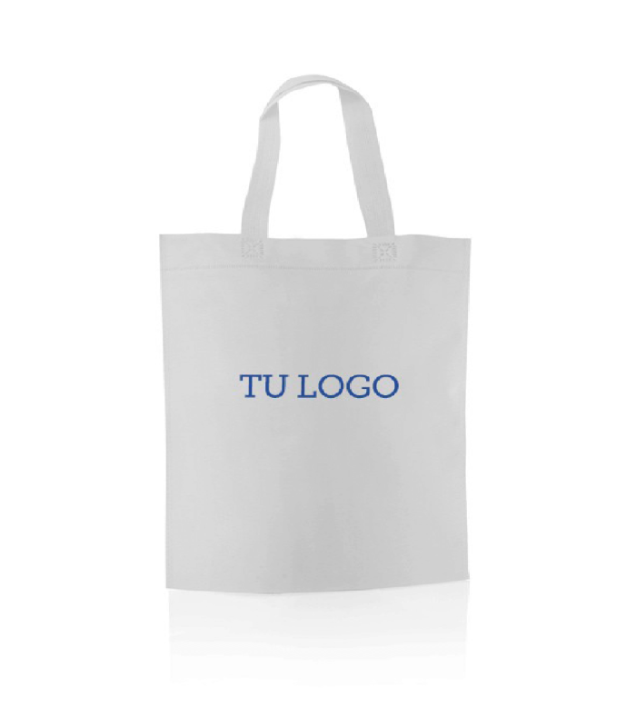 Bolsa de Friselina con Manijas de Tira 30x40x10 cm