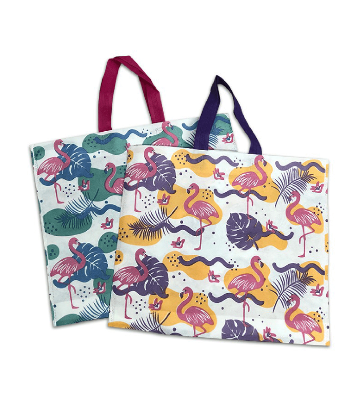 Bolsa de Friselina de Diferentes Motivos  45x40x10 cm
