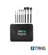 Set con Brochas para Rostro y Ojos Pouch Margot