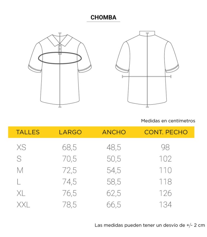Chomba Tilcara Blanca - Pampero