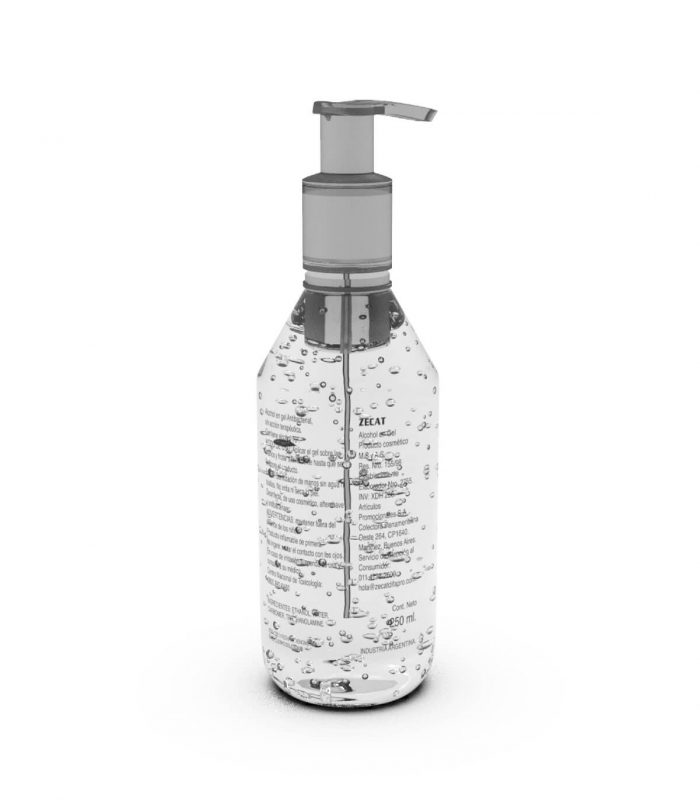 ▷ Alcohol en gel 250 ml con dosificador