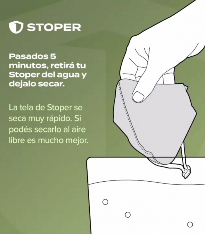 ▷ Tapaboca Reutilizable marca STOPER RUNNING con filtro