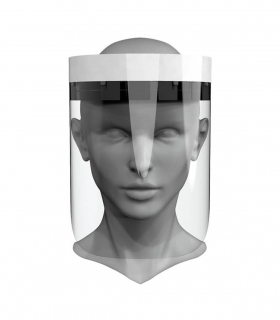 ▷ Máscara Facial Protectora 500 micrones