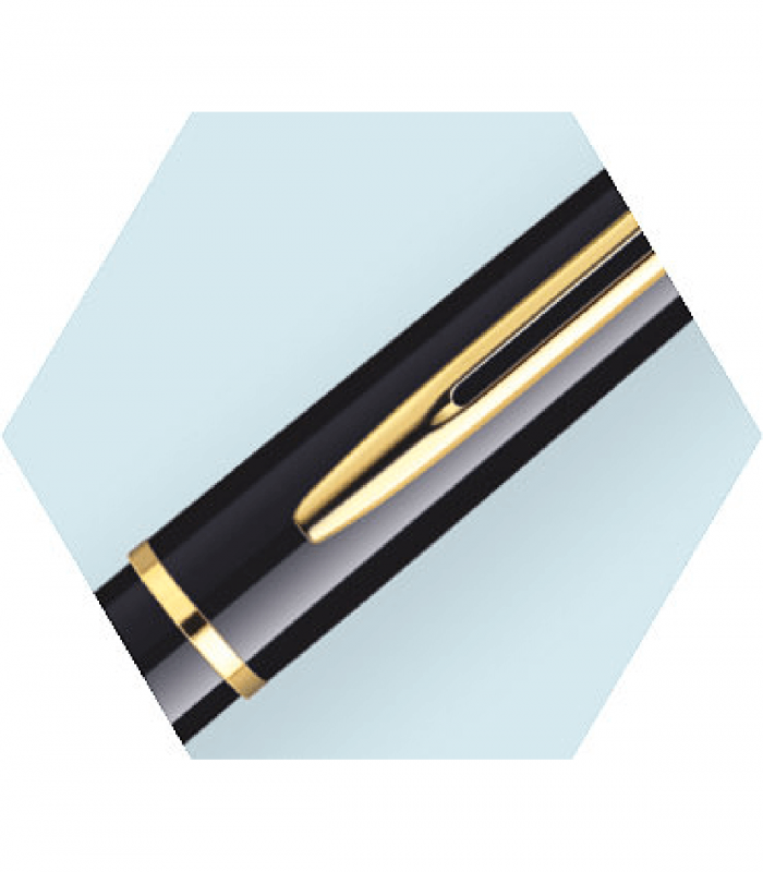 Pluma Estilográfica Waterman Hemisphere  Essential Black Fountain Pen GT