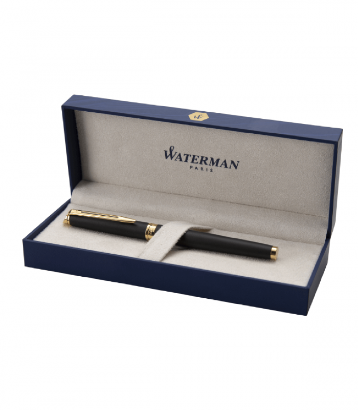 Pluma Estilográfica Waterman Hemisphere  Essential Black Fountain Pen GT