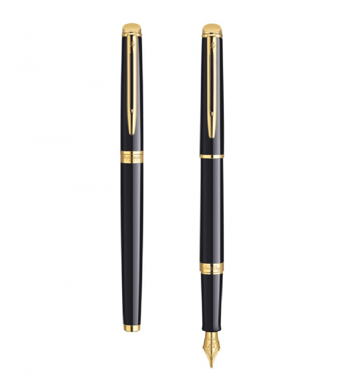 Pluma Estilográfica Waterman Hemisphere  Essential Black Fountain Pen GT