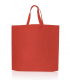 Bolsa de Friselina con Manijas de Tira 45x40x10 cm